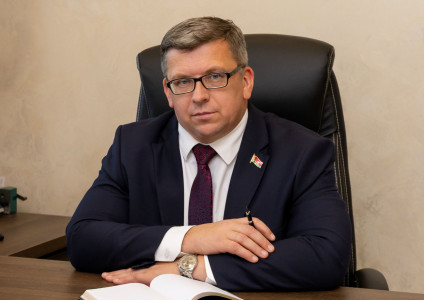 Поздравление генерального директора УП «Брестоблгаз» Дмитрия Шавловского с профессиональным праздником