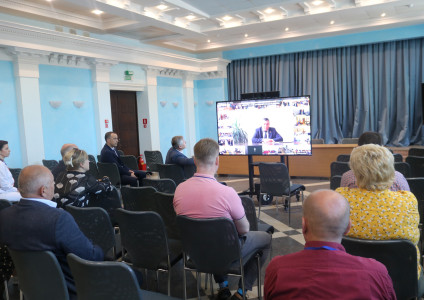 В УП «Брестоблгаз» состоялась встреча с делегатом VII Всебелорусского народного собрания