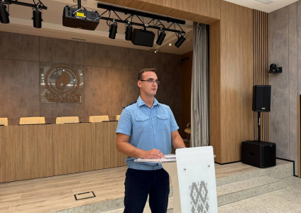 Встреча трудового коллектива аппарата управления  предприятия "Брестоблгаз" с помощником прокурора Прокуратуры г.Бреста